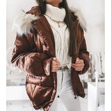 Gemre Loose-Fit Brown Jacket Joaquin | Shoptok.si