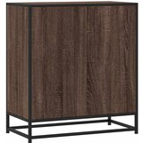  Komoda boja hrasta 68x35x76 cm konstruirano drvo i metal | shoptok.hr