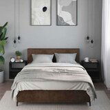  Zidni noćni ormarići 2 kom crni 40x31x39 5 cm | shoptok.hr