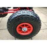  Go-Kart na pedale A-15 s pumpanim kotačima - crveni | shoptok.hr
