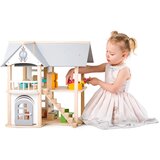  Drvena kućica (vila) za lutke Isabelle s namještajem | shoptok.hr