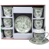 Sigma Set šolja za kafu, porcelan, 160ml 6/1 (Ret/Gr) YK160-ZCL-8928 Cene