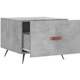  Stolići za kavu 2 kom Siva betona 50x50x40 cm konstruirano drvo | shoptok.hr