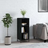  Komoda crna 34 5 x 32 5 x 90 cm od konstruiranog drva Cijene