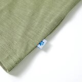  Dječja majica kratkih rukava svijetla kaki 128 | shoptok.hr