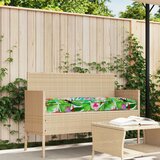 Vanjski jastučić Tropska džungla Poliester 110 x 40 x 8 cm Uzorak | shoptok.hr