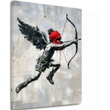  Slika CUPID'S AIM na platnu | Poslikana struktura Cene