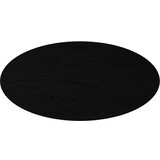 vidaXL Stolna ploča tamnosmeđa 100x50x2 cm ovalna masivna hrastovina | shoptok.hr