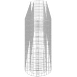  Gabionska povišena gredica od pocinčanog željeza 330x50x100 cm | shoptok.hr