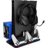 Canyon cooling stand CS-5 RGB PS5 Slim Charge Black | Eponuda.ba