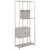 Actona Siv regal 77x185x35 cm Seaford – | Shoptok.si
