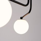 Nice Lamps Črna/bela stropna svetilka Beam – | Shoptok.si