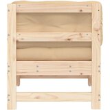  Kutna sofa od masivne borovine s jastucima | shoptok.hr
