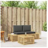 vidaXL Set vanjskih sofa 4 Komad - Bijela i antracit | shoptok.hr