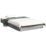 Furnova Posteljni okvir siva sonoma 90x190 cm inženirski les, (21937299) | Shoptok.si