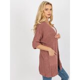 RUE PARIS Cardigan-LO-SW-LK-3002.98P-Dark Pink | shoptok.hr