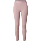 New Balance Športne hlače 'Sleek 25' sivka / staro roza / pastelno rdeča