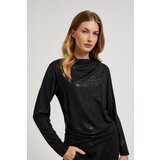 Marisse Women's Blouse Z-Ts-4526 Black u
