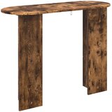  Konzolna stolica s pohranom Dimljeni hrast 100 x 39,5 x 75 cm | shoptok.hr