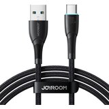 Joyroom Starry Series USB-A - USB-C kabel 100W 1m črn, (21090711) | Shoptok.si