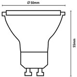 Rabalux 79206 - LED Ž&amp;aacute;rovka SMD GU10/7W/230V 3000K Slike