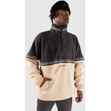 Quiksilver Take Us Back Block Polar Half-Zip Pulover iz flisa plaza taupe | Shoptok.si