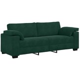  Dvodijelni set sofa s jastucima, tamnozeleni baršun | Shoptok.si