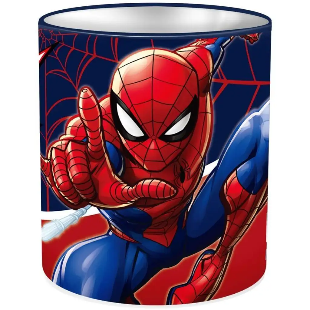 Luna Spider-Man metalna cilindrična posuda za pribor za pisanje 10x11 cm | shoptok.hr
