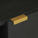 TV ormarić crni 80x33x46 cm od konstruiranog drva | shoptok.hr