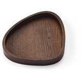LIND DNA Rjava dekorativna lesena škatla za shranjevanje 18x16x3 cm Curve M – | Shoptok.si
