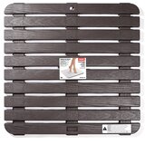  Podloga za tuš kabinu TATAY, imitacija drveta, smeđa | shoptok.hr