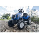 Falk traktor na pedale s prikolicom - New Holland plavi | shoptok.hr