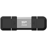 SiliconPower SP256GBUC3C51V1S USB flash drive 256 GB USB Type-A /USB Type-C 3.2 Gen 1 (3.1 Gen 1) Black, Silver | shoptok.hr