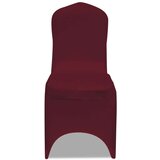 vidaXL 50 kosov bordo raztegljivih prevlek za stole | Shoptok.si