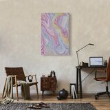  Slika - Colorful Dream - Abstract Shapes in Pastel Colors 80x120 | shoptok.hr