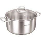 Korkmaz KOZICA Perla s steklenim pokrovom, 5,5 l | Shoptok.si
