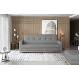 ELTAP Svijetlo siva baršunasti sklopiva/s prostorom za odlaganje sofa 216 cm Selene – | shoptok.hr