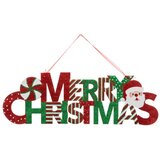 Atmosphera novogodišnja zidna dekoracija merry christmas 57cm irvas 30cm (191354)