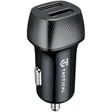 Field autopunjač 2x USB - 12W - Crna