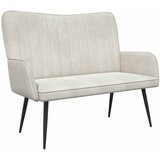 SOFA za dvije osobe Krem 115 x 61 x 87 cm Baršun | shoptok.hr