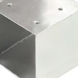  Spojnici za stupove u T-obliku 4 kom pocinčani metal 91 x 91 mm | shoptok.hr