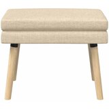  Klupa s dvostrukim slojem Krem 60 x 40 x 46 cm Tkanina | shoptok.hr