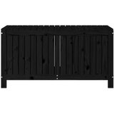  Vrtna kutija za pohranu crna 121x55x64 cm od masivne borovine | Eponuda.ba