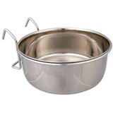 Trixie posoda kovinska za ptice z nosilcem 900 ml | Shoptok.si