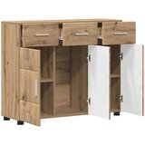  Kreveta s policom FLORIN Umjetnički hrast 88,5 x 30,5 x 73 cm | Eponuda.com
