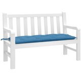 The Living Store Blazina za vrtno klop melanž modra 120x50x7 cm blago - Blazina Za Vrtno Klop, (21660598) | Shoptok.si