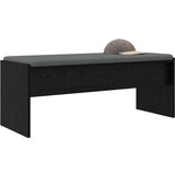  Haldna klop z blazino Črna Orehovina 103 x 38 x 40 cm, (5000155685) | Shoptok.si