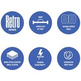Westinghouse Retro Blue kontaktni žar | Shoptok.si