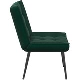  Stolica za opuštanje tamno zelena 64x74x84 cm baršun | shoptok.hr