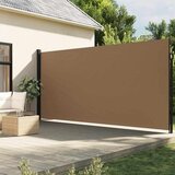  Bočna tenda na uvlačenje smeđesiva 220 x 500 cm | shoptok.hr